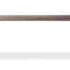 Sleek minimalist console table with warm wood finish and elegant, textured details for modern interiors.